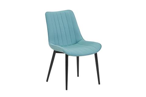 Elara Chair - PU Leather Chair w/ Black Legs