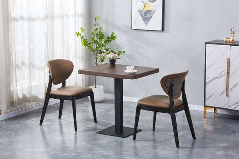 HPL Laminated Restaurant Table Top – Colombian Walnut Finish